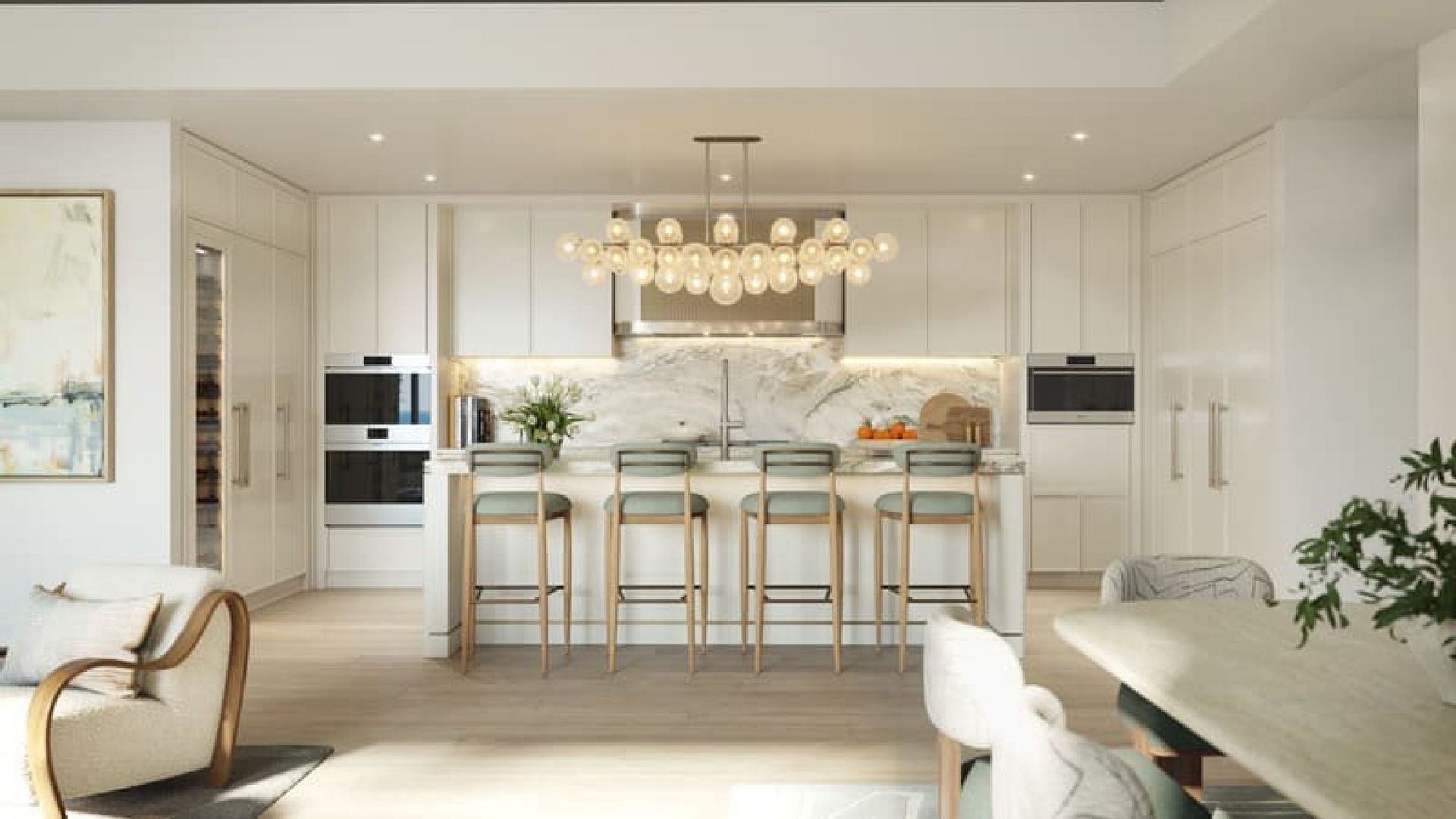 Jasmine kitchen, island